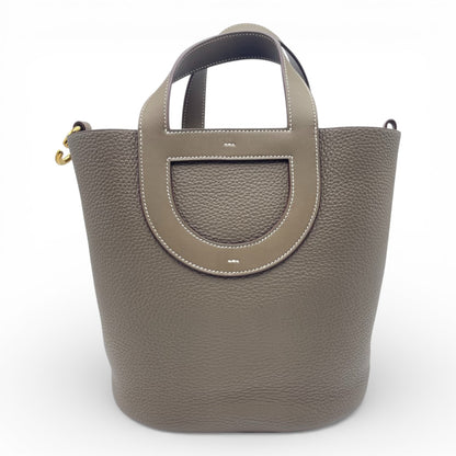 プレオウンドエルメス インザループ 23 エトゥープ トリヨンクレマンス ゴールド金具 B刻印