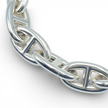 プレオウンドエルメス シェーヌ・ダンクル ブレスレット GM シルバー925 12コマ