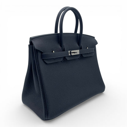 プレオウンドエルメス バーキン 25 キャバン トゴ シルバー金具 U刻印