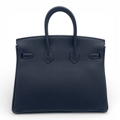 プレオウンドエルメス バーキン 25 キャバン トゴ シルバー金具 U刻印