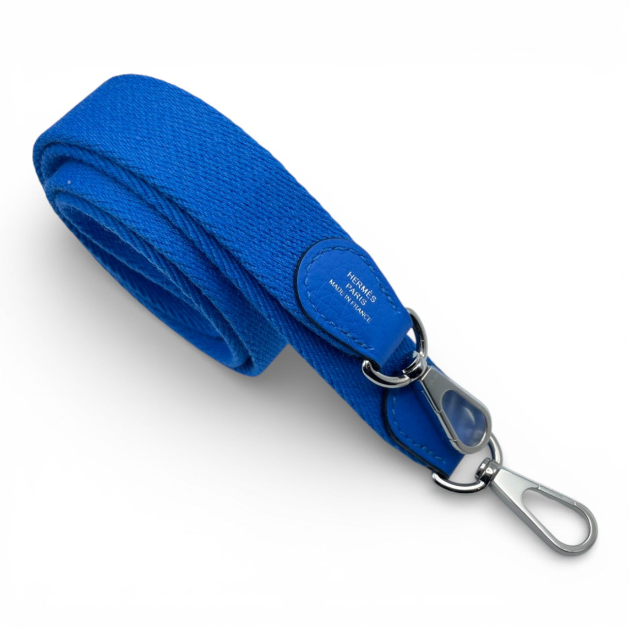 プレオウンドエルメス ミニエヴリン アマゾーヌ TPM ブルーイドラ トリヨンクレマンス シルバー金具 W刻印