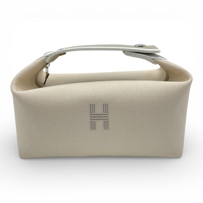 プレオウンドエルメス ブリッド・ア・ブラック PM ナチュラル トワルアッシュ シルバー金具