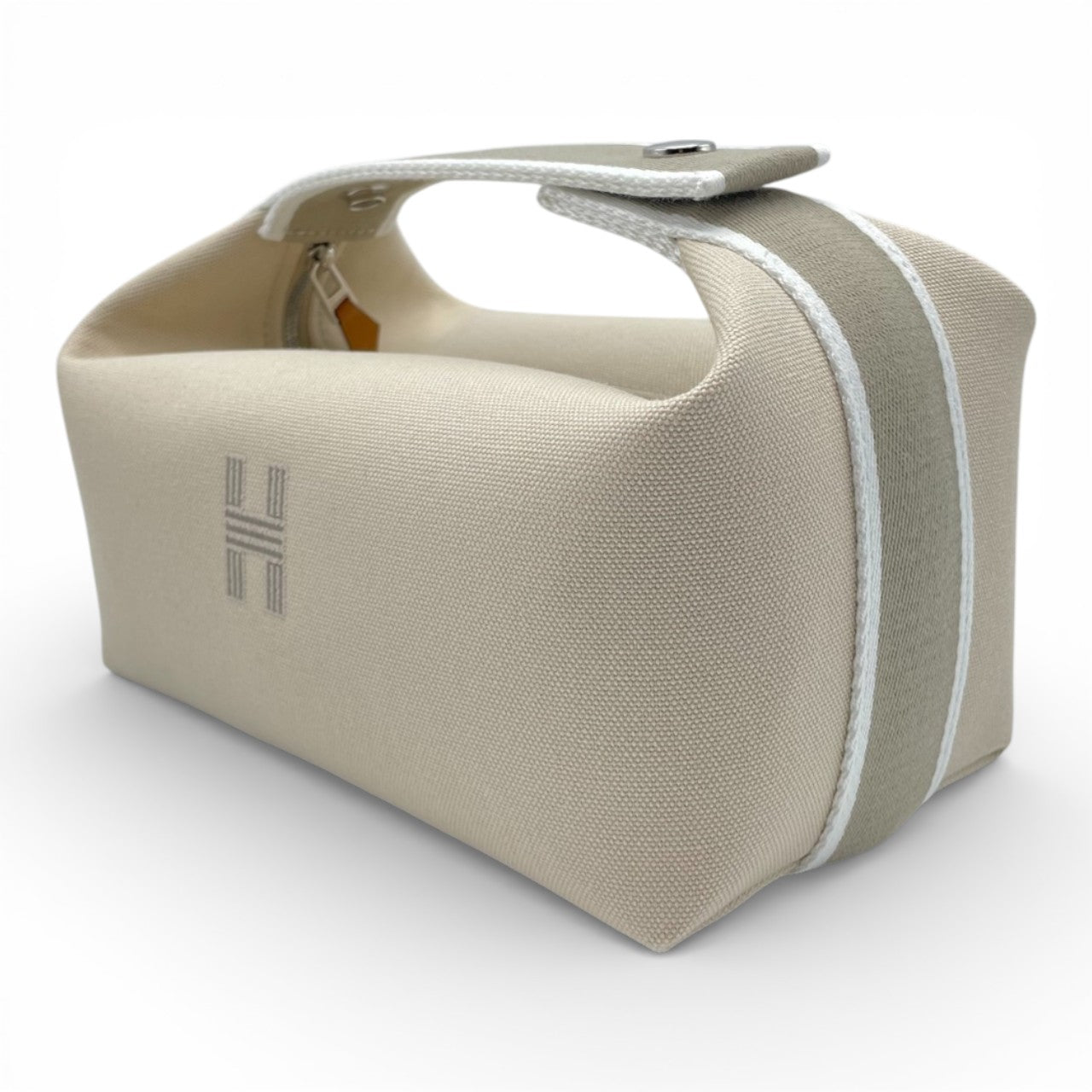 プレオウンドエルメス ブリッド・ア・ブラック PM ナチュラル トワルアッシュ シルバー金具