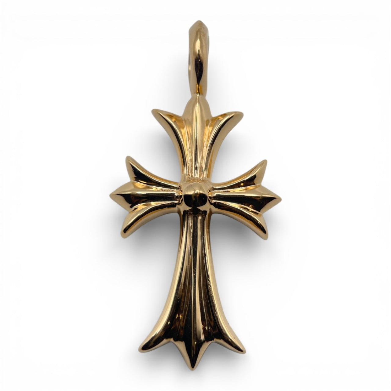 プレオウンドクロムハーツ タイニーCHクロスチャーム 22k/パヴェダイヤモンド