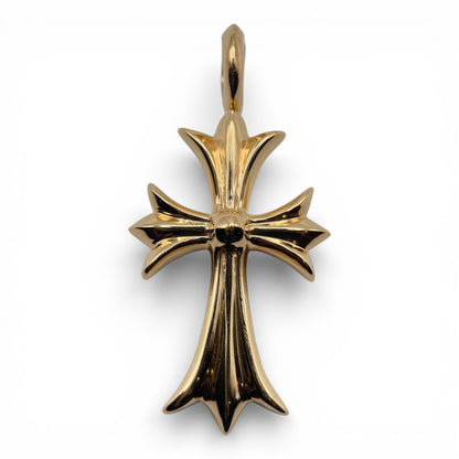 プレオウンドクロムハーツ タイニーCHクロスチャーム 22k/パヴェダイヤモンド