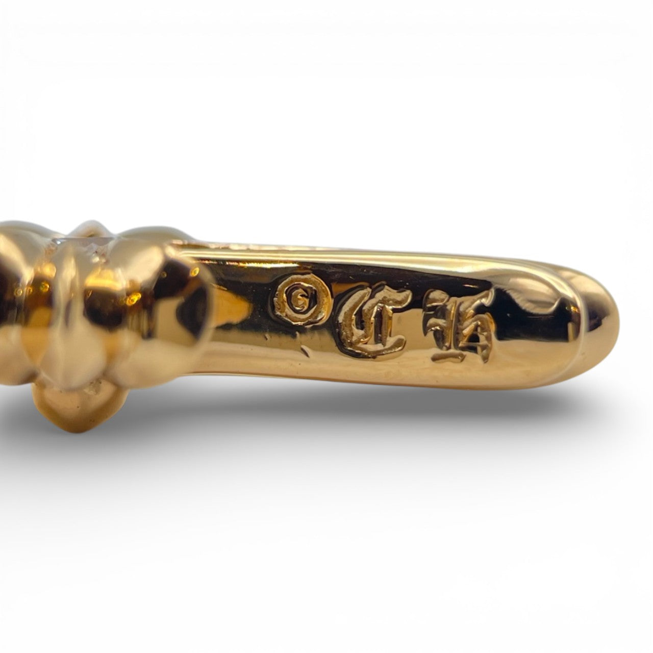 プレオウンドクロムハーツ タイニーCHクロスチャーム 22k/パヴェダイヤモンド