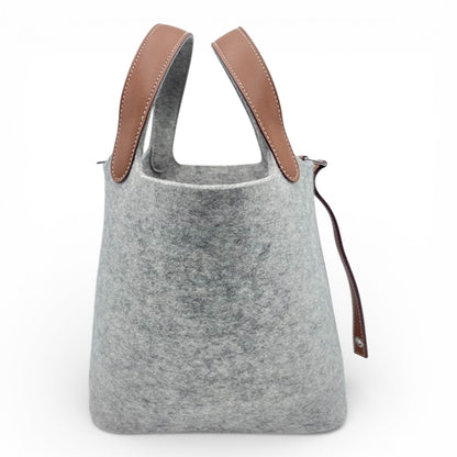 爱马仕pico丹岩石PM金毡银金属配件Z刻印