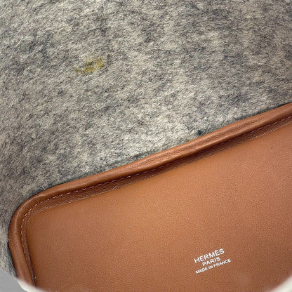 爱马仕pico丹岩石PM金毡银金属配件Z刻印