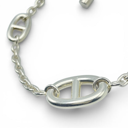 前襟爱马仕谢娜丹克尔法兰德手镯LG银925