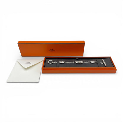 前襟爱马仕谢娜丹克尔法兰德手镯LG银925