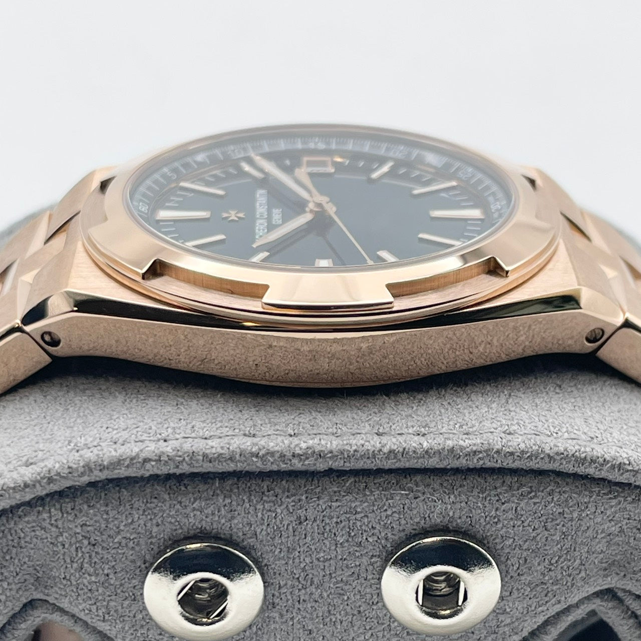 江诗丹顿4520v / 210r - b967玫瑰金绿色41mm