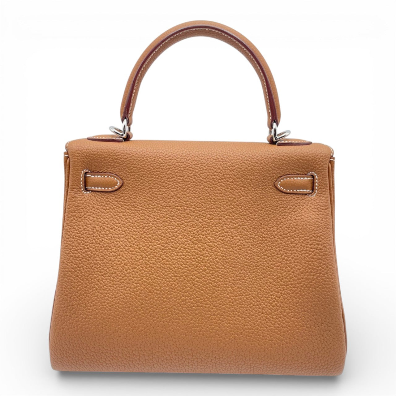 プレオウンドエルメス ケリー 25 ゴールド トゴ シルバー金具 B刻印