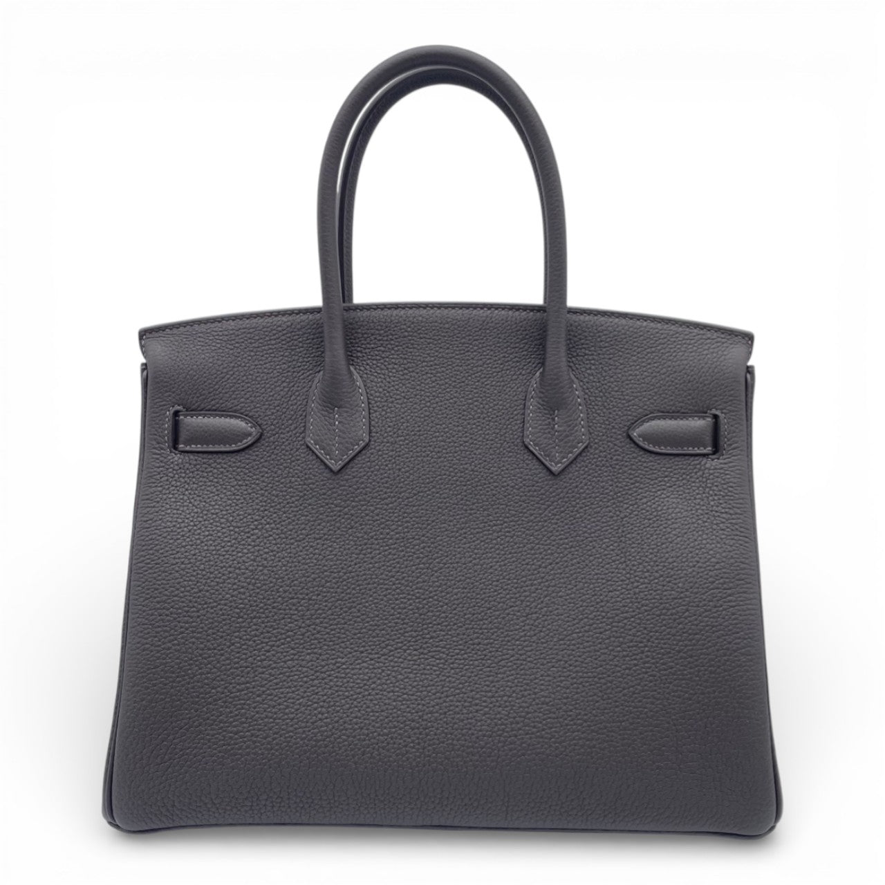 プレオウンドエルメス バーキン 30 べブラン トゴ ゴールド金具 K刻印