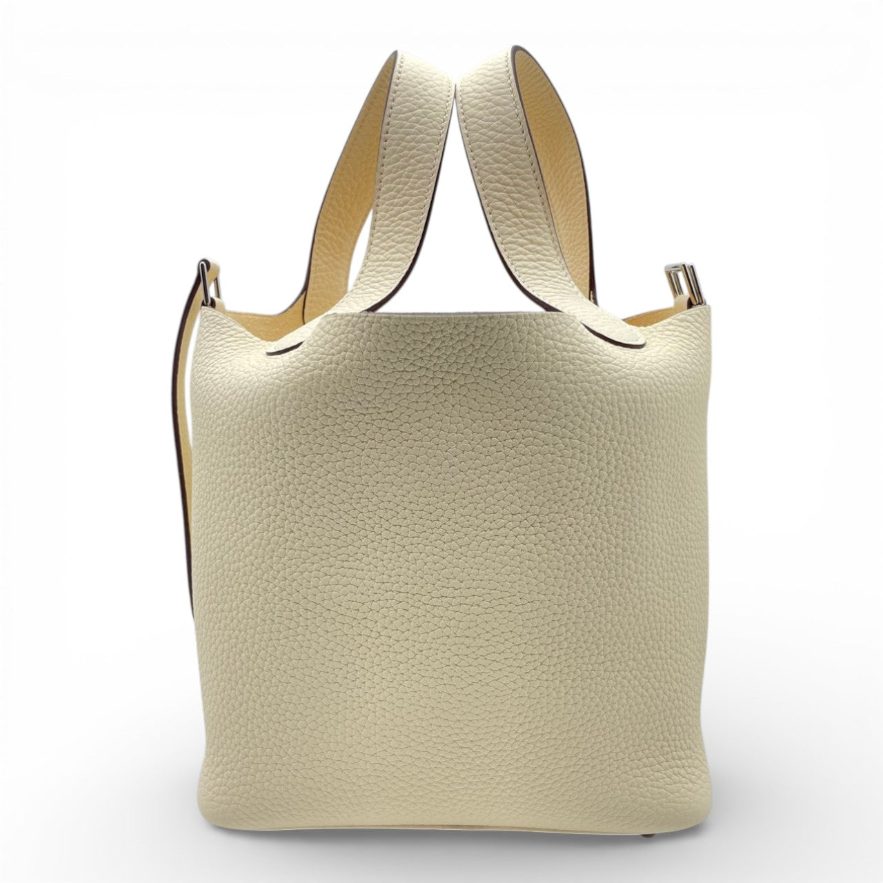 プレオウンドエルメス ピコタンロック PM ナタ トリヨンクレマンス シルバー金具 Z刻印