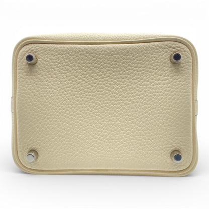 プレオウンドエルメス ピコタンロック PM ナタ トリヨンクレマンス シルバー金具 Z刻印