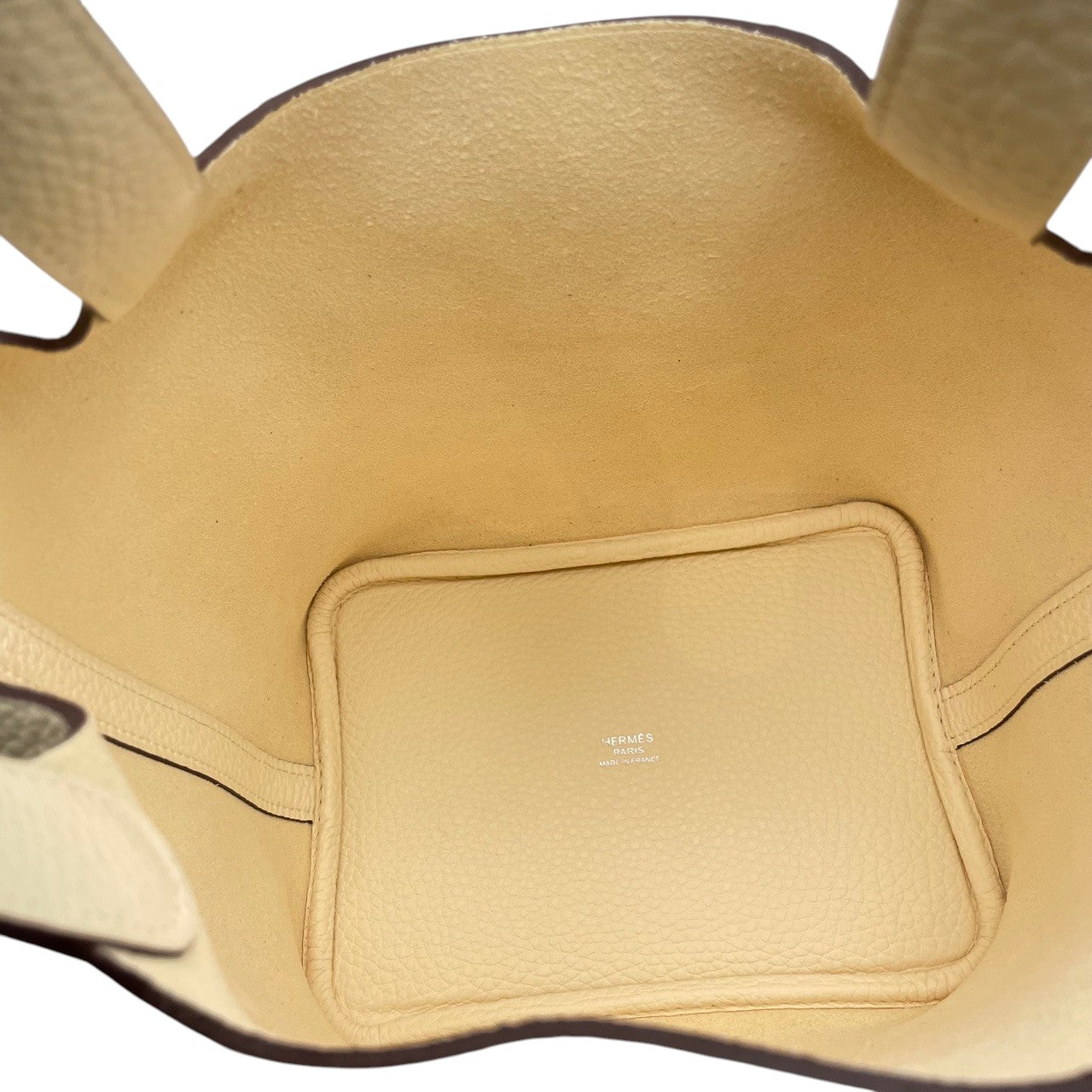 プレオウンドエルメス ピコタンロック PM ナタ トリヨンクレマンス シルバー金具 Z刻印