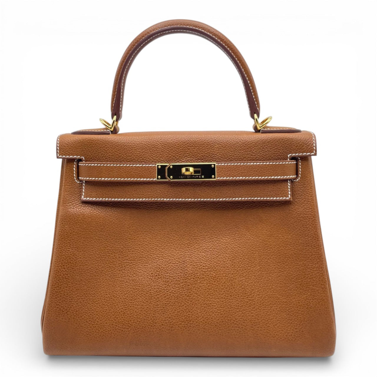 プレオウンドエルメス ケリー 28 フォーブ バレニアフォーブル ゴールド金具 K刻印