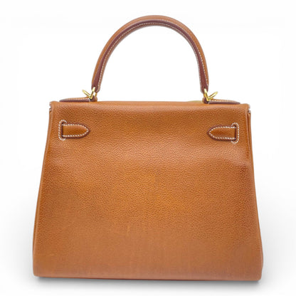 プレオウンドエルメス ケリー 28 フォーブ バレニアフォーブル ゴールド金具 K刻印