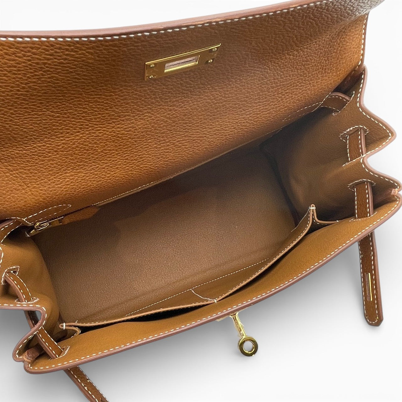 プレオウンドエルメス ケリー 28 フォーブ バレニアフォーブル ゴールド金具 K刻印