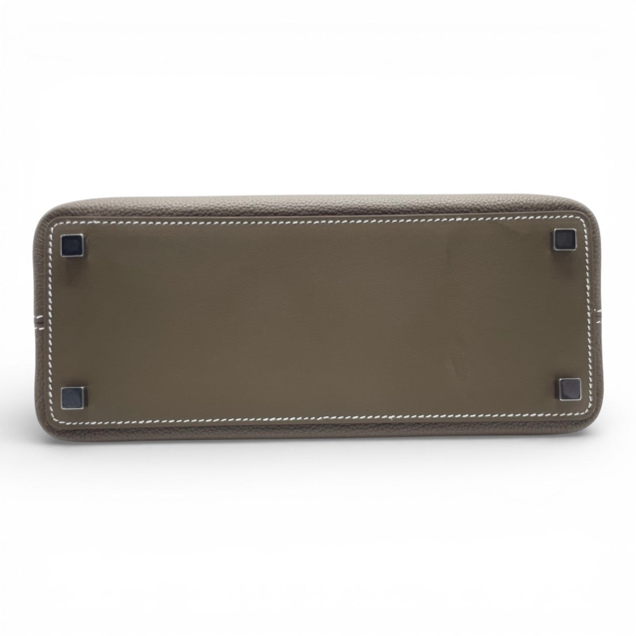 プレオウンドエルメス メドール 27 エトゥープ トゴ/スイフト シルバー金具 K刻印