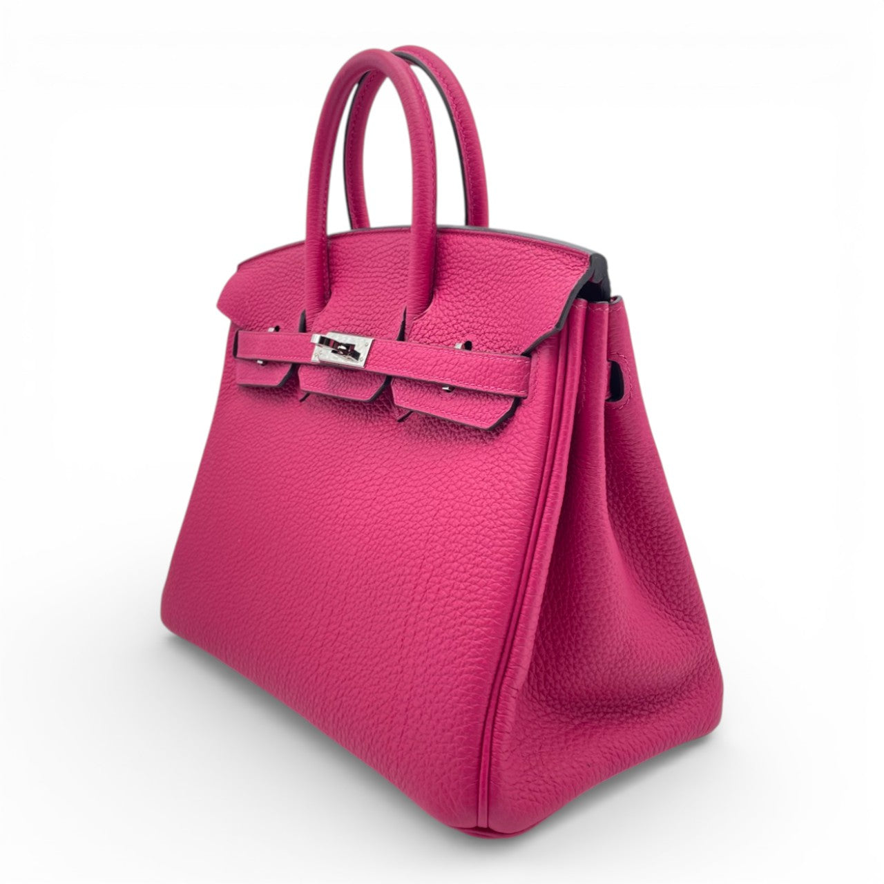 プレオウンドエルメス バーキン 25 ローズメキシコ トゴ シルバー金具 Z刻印