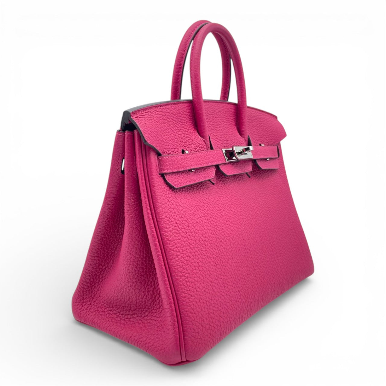 プレオウンドエルメス バーキン 25 ローズメキシコ トゴ シルバー金具 Z刻印