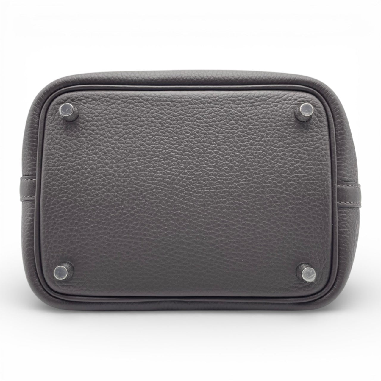 プレオウンドエルメス ピコタンロック PM エベンヌ トリヨンクレマンス シルバー金具 K刻印