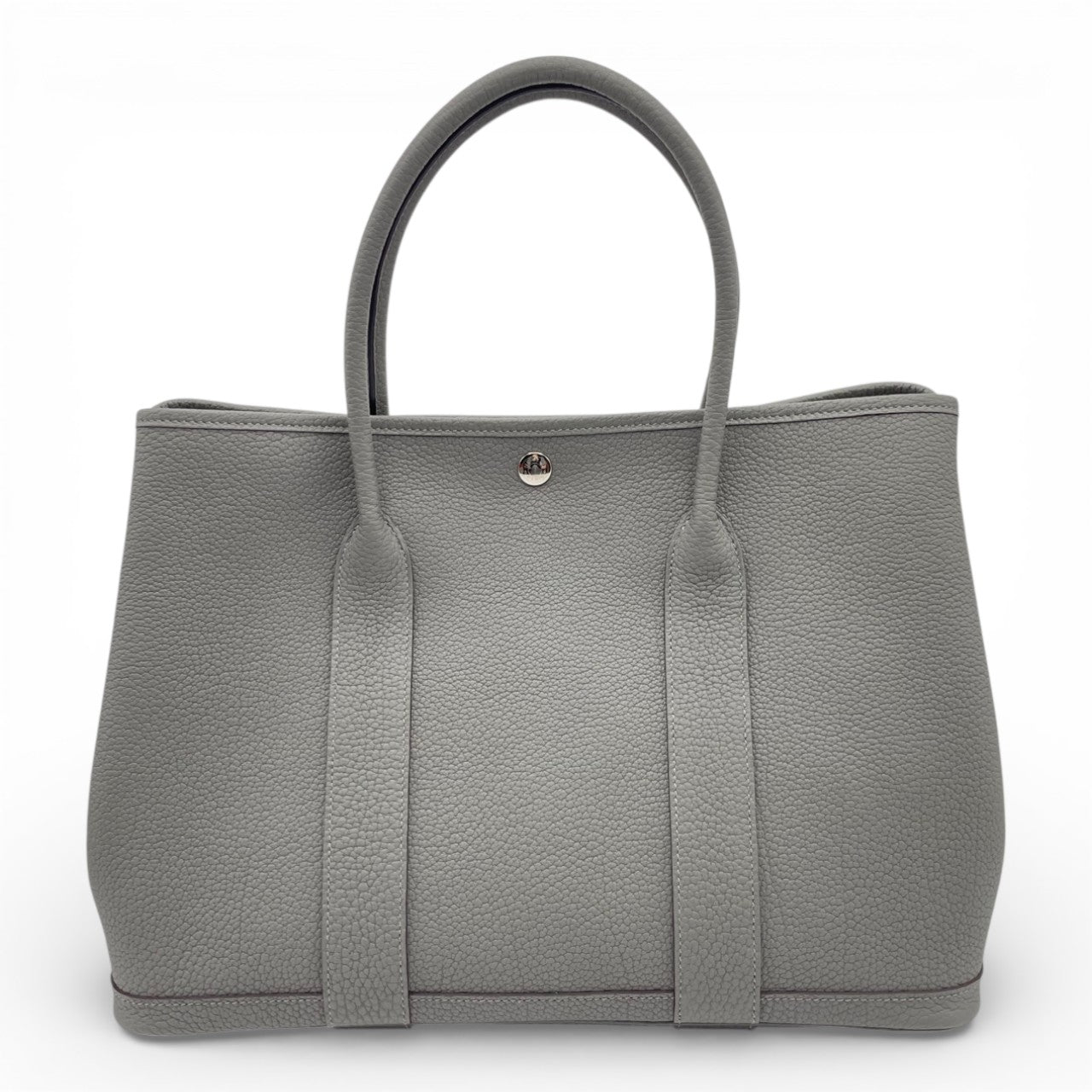 プレオウンドエルメス ガーデンパーティー PM グリメイヤー ネゴンダ シルバー金具 U刻印