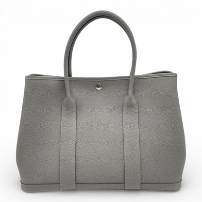 プレオウンドエルメス ガーデンパーティー PM グリメイヤー ネゴンダ シルバー金具 U刻印