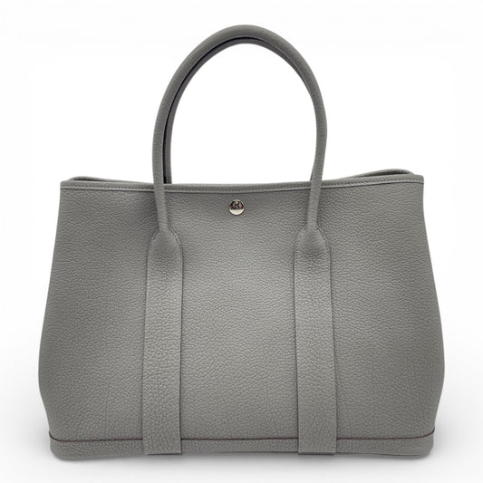 プレオウンドエルメス ガーデンパーティー PM グリメイヤー ネゴンダ シルバー金具 U刻印