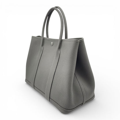 プレオウンドエルメス ガーデンパーティー PM グリメイヤー ネゴンダ シルバー金具 U刻印