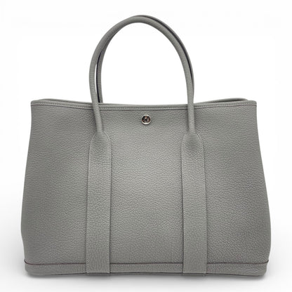 プレオウンドエルメス ガーデンパーティー PM グリメイヤー ネゴンダ シルバー金具 U刻印