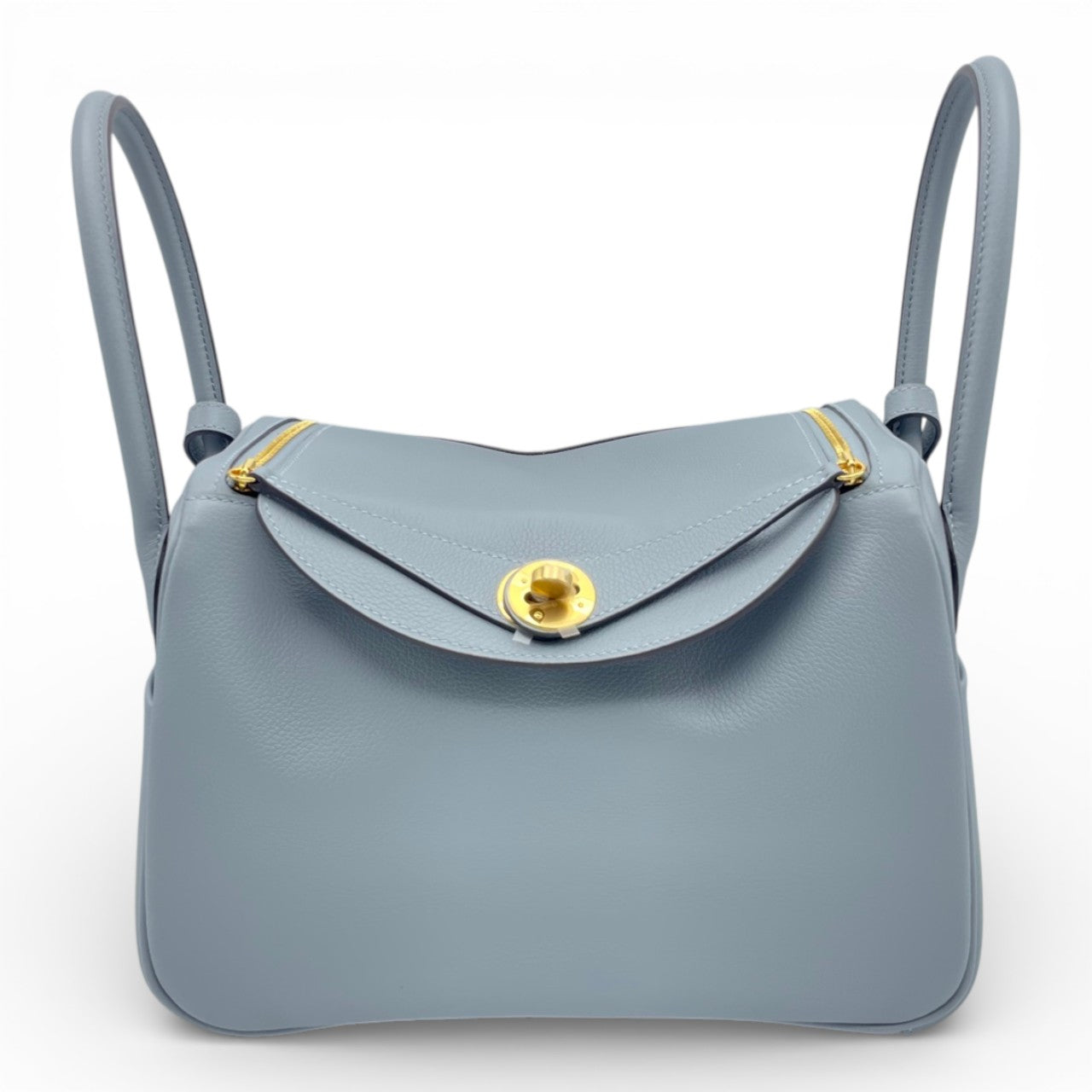 プレオウンドエルメス リンディ 26 グリパンタン エヴァーカラー ゴールド金具 G刻印