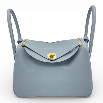 プレオウンドエルメス リンディ 26 グリパンタン エヴァーカラー ゴールド金具 G刻印