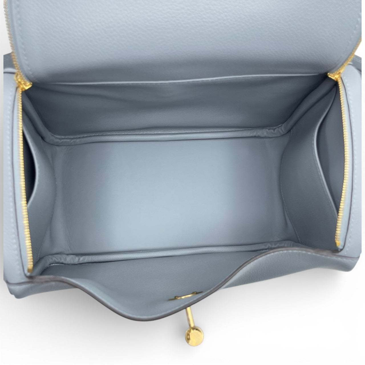 プレオウンドエルメス リンディ 26 グリパンタン エヴァーカラー ゴールド金具 G刻印