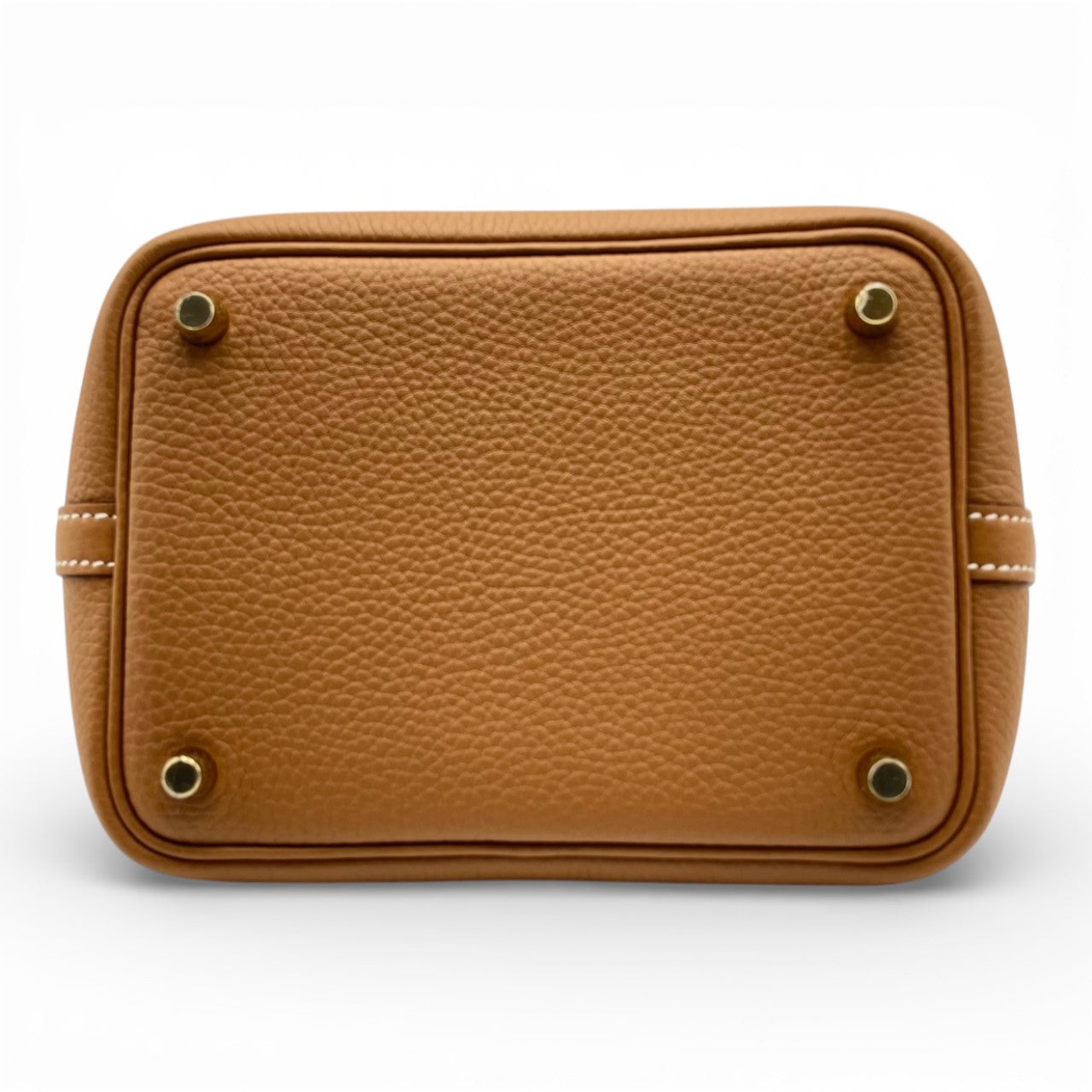 プレオウンドエルメス ピコタンロック PM ゴールド トリヨンクレマンス ゴールド金具 G刻印