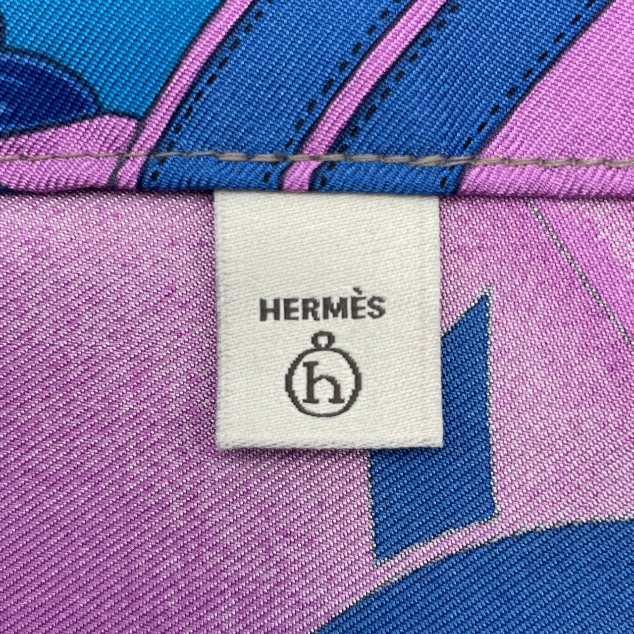 プレオウンドエルメス フロシキ PM 馬の礼装 マルチカラー シルク100%
