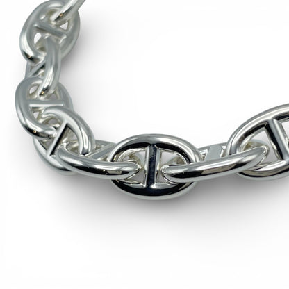 プレオウンドエルメス シェーヌ・ダンクル ブレスレット PM シルバー925 16コマ