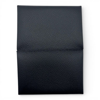 プレオウンドエルメス カルヴィ デュオ ノワール エプソン シルバー金具 U刻印