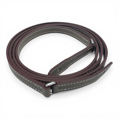 Pre-owned Hermes Kelly to Go Etoup Epson Silver hardware K stamp