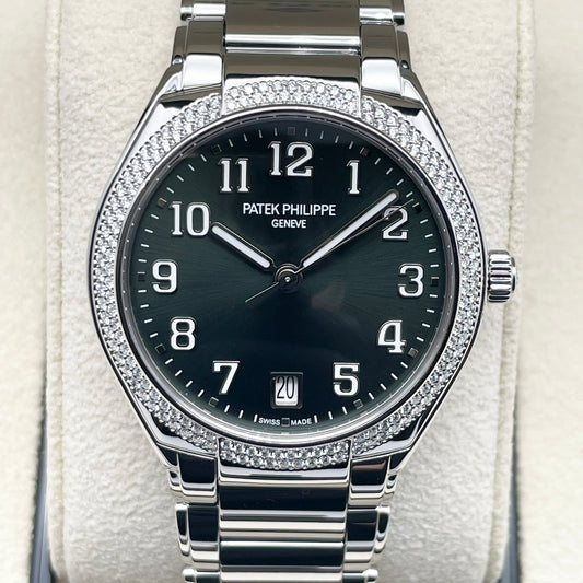 百达翡丽twenty - 47300 / 1200a -011橄榄绿不锈钢36毫米