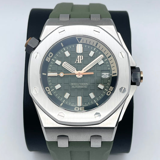 preound odemapigee皇家橡树离岸15720 st . o . a052ca .01卡其绿色42毫米