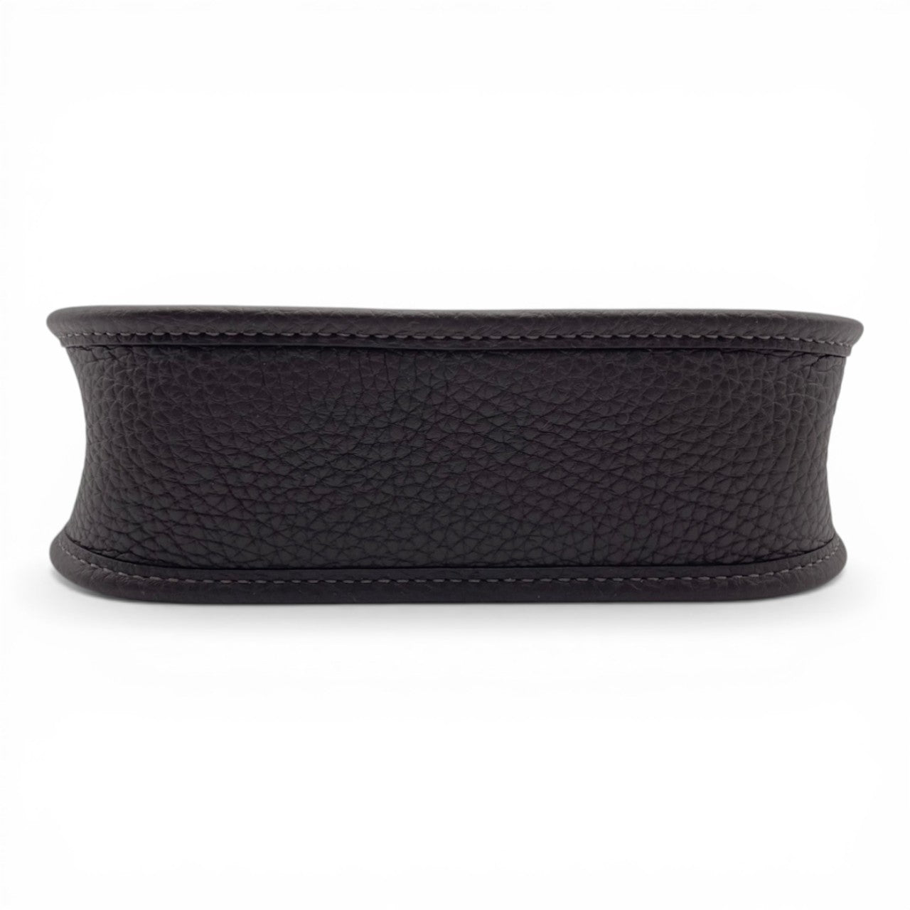 Pre-owned Hermes Mini Evelyn Amazone TPM Evenne Taurillon Clemence Gold hardware K stamp