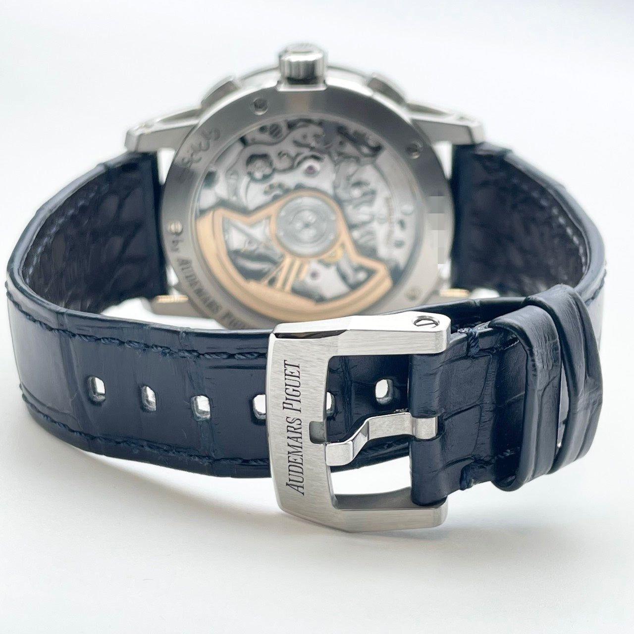 preound odemapige CODE11.59 26393ST.OO.A348KB.01蓝色纯黑色皮带41mm