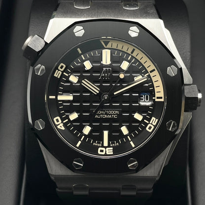 Pre-owned Audemars Piguet Royal Oak Offshore Diver 15720CN.OO.A002CA.01 42mm