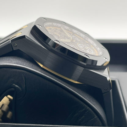 前欧德玛皮格皇家橡树离岸26420ce . oo . a127cr .01黑色黑色陶瓷43mm