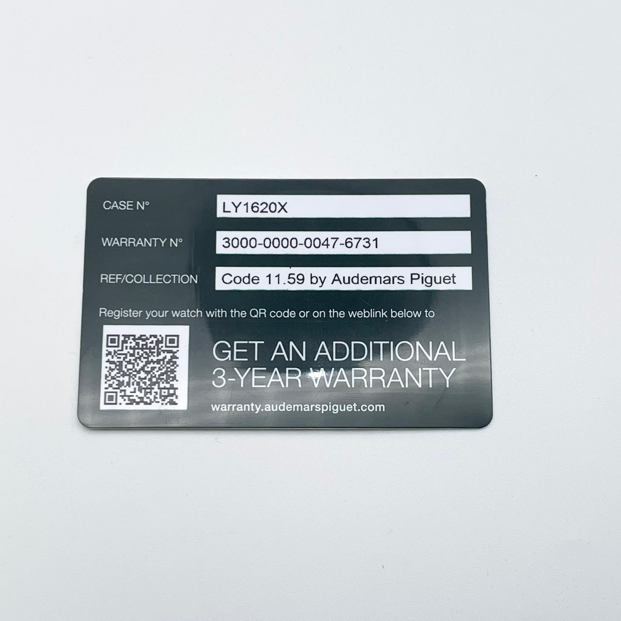 preound odemapige CODE 11.59通过odemapige 26393QT.OO.A064KB.01烟熏米色41mm