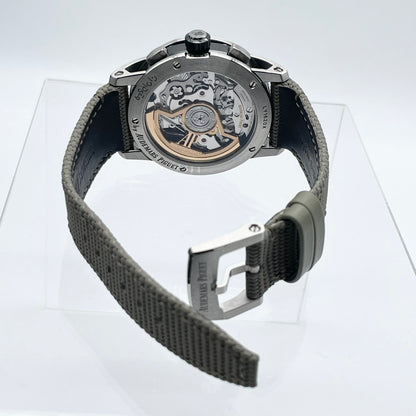 preound odemapige CODE 11.59通过odemapige 26393QT.OO.A064KB.01烟熏米色41mm