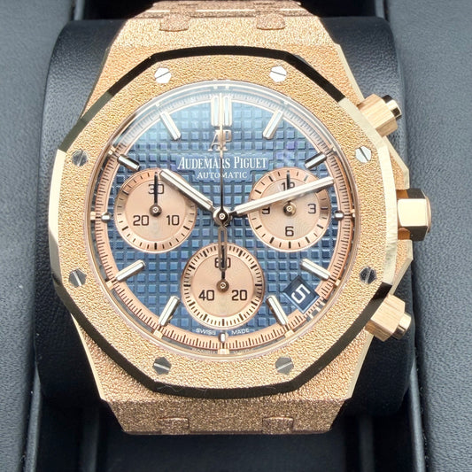 皇家橡树26239OR. gg .1224OR.01佛洛斯特德金蓝色大挂毯41毫米