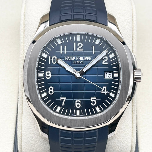 百达翡丽水表5168G-001蓝色42.2毫米